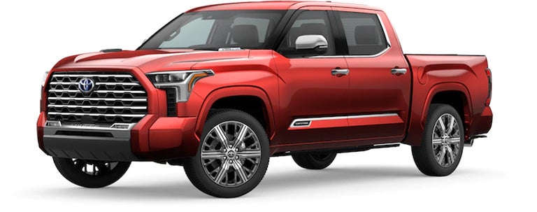 2022 Toyota Tundra Capstone in Supersonic Red | Vann York Toyota in High Point NC