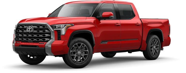 2022 Toyota Tundra in Platinum Supersonic Red | Vann York Toyota in High Point NC