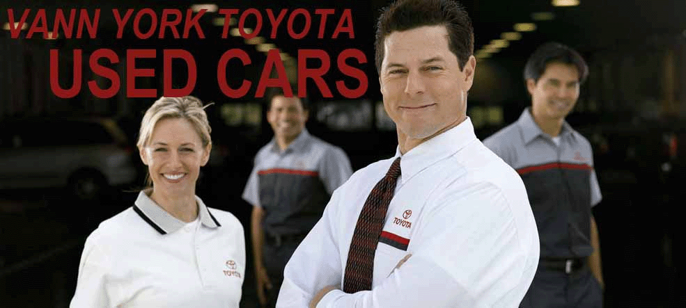 About Used Cars at Vann York Toyota in High Point NC