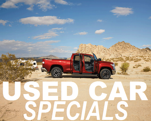 Used Cars Specials at Vann York Toyota in High Point NC