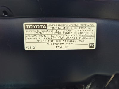 2025 Toyota RAV4 4DR FWD LIMITED
