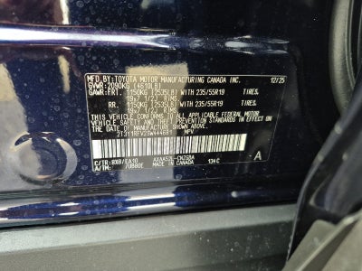 2025 Toyota RAV4 4DR FWD LIMITED