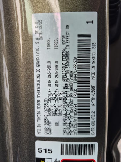 2026 Toyota Tacoma i-FORCE MAX TRD Off-Road i-FORCE MAX