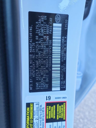 2026 Toyota Camry LE