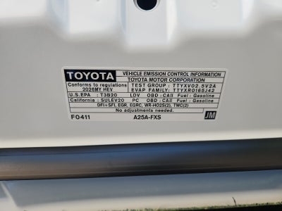 2026 Toyota Camry LE