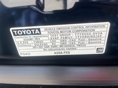 2026 Toyota Camry 4DR CVT HYB NIGHTSHA