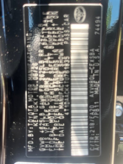 2026 Toyota Camry 4DR CVT HYB NIGHTSHA