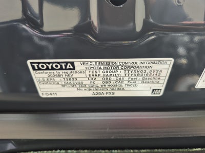 2026 Toyota Camry 4DR CVT HYB SE