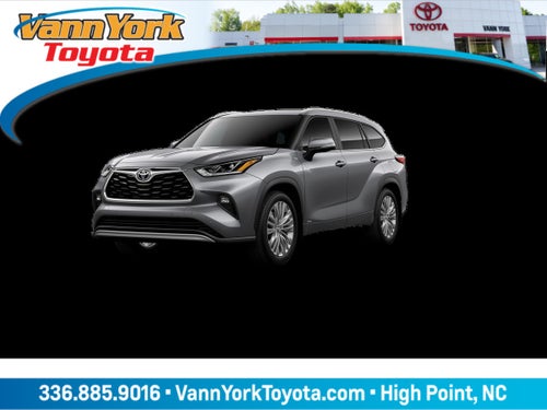 2026 Toyota Highlander Hybrid Hybrid Platinum