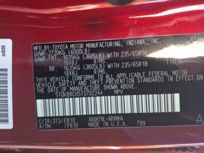 2026 Toyota Highlander Hybrid Hybrid XLE