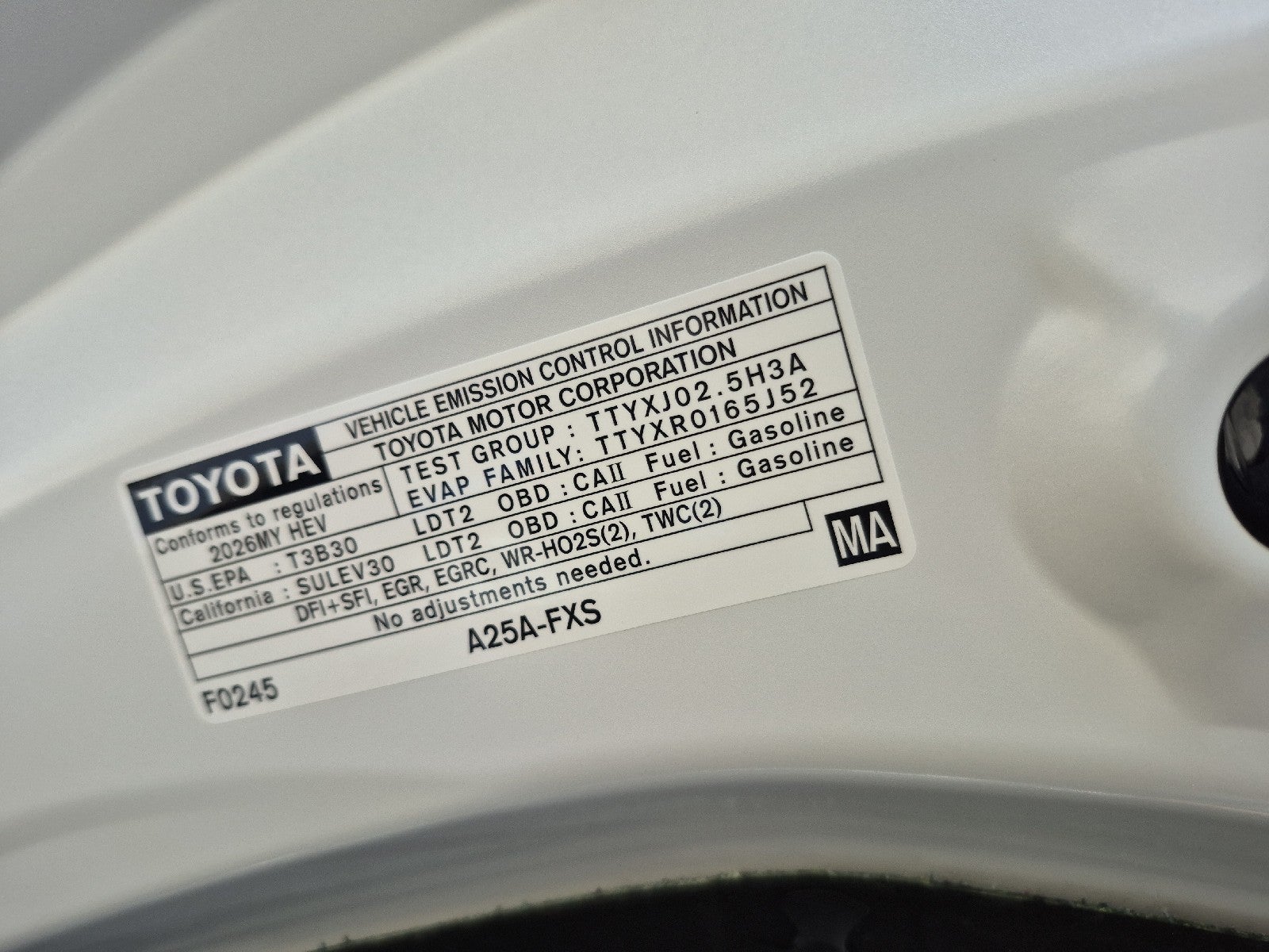 2026 Toyota Highlander Hybrid Hybrid Limited