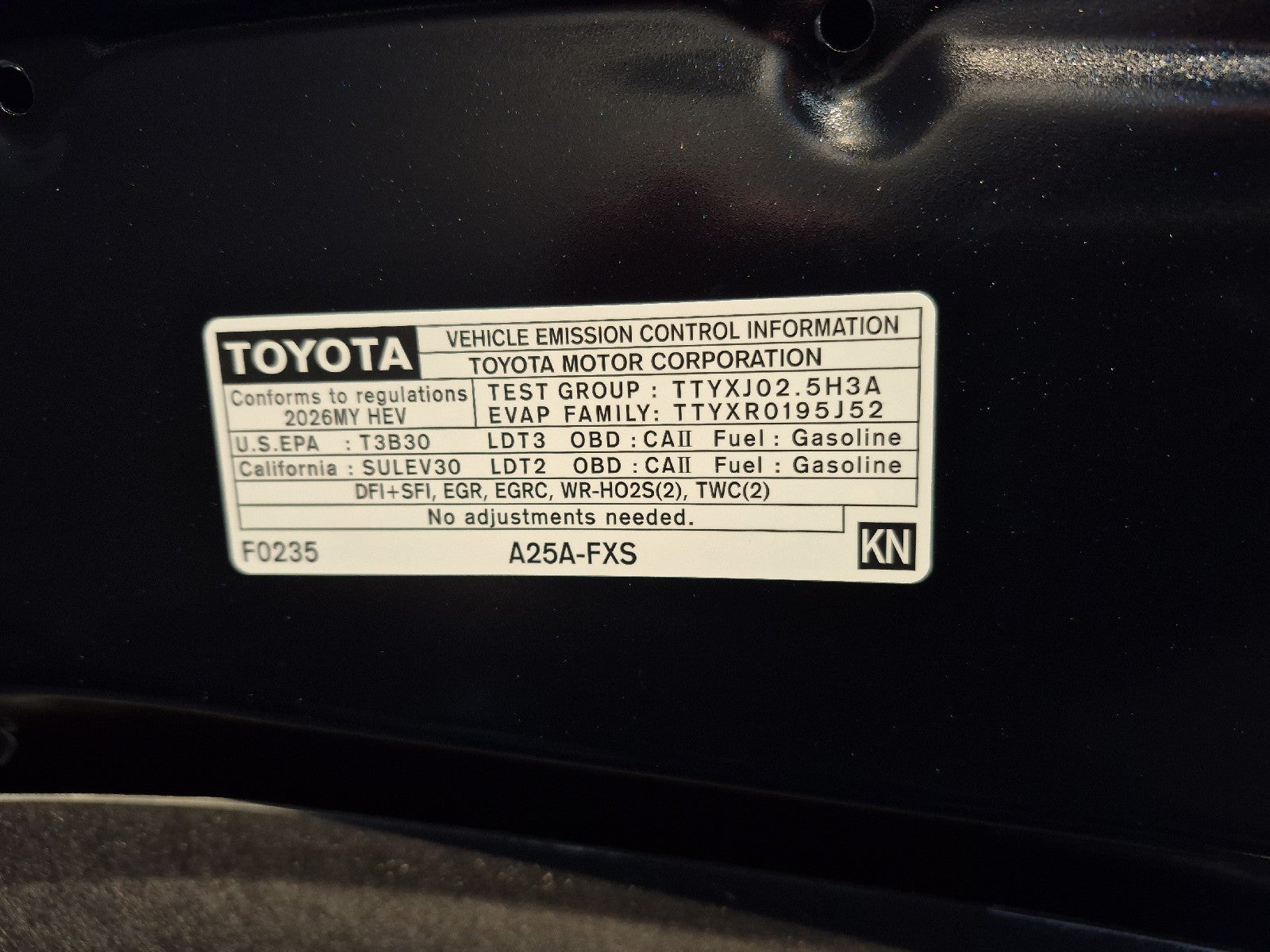 2026 Toyota Sienna 4DR FWD 8P XLE