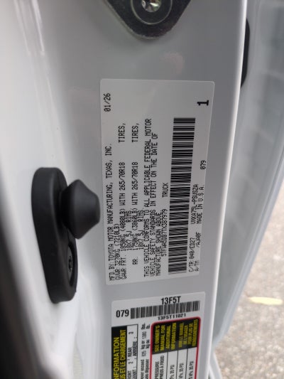 2026 Toyota Tundra SR5