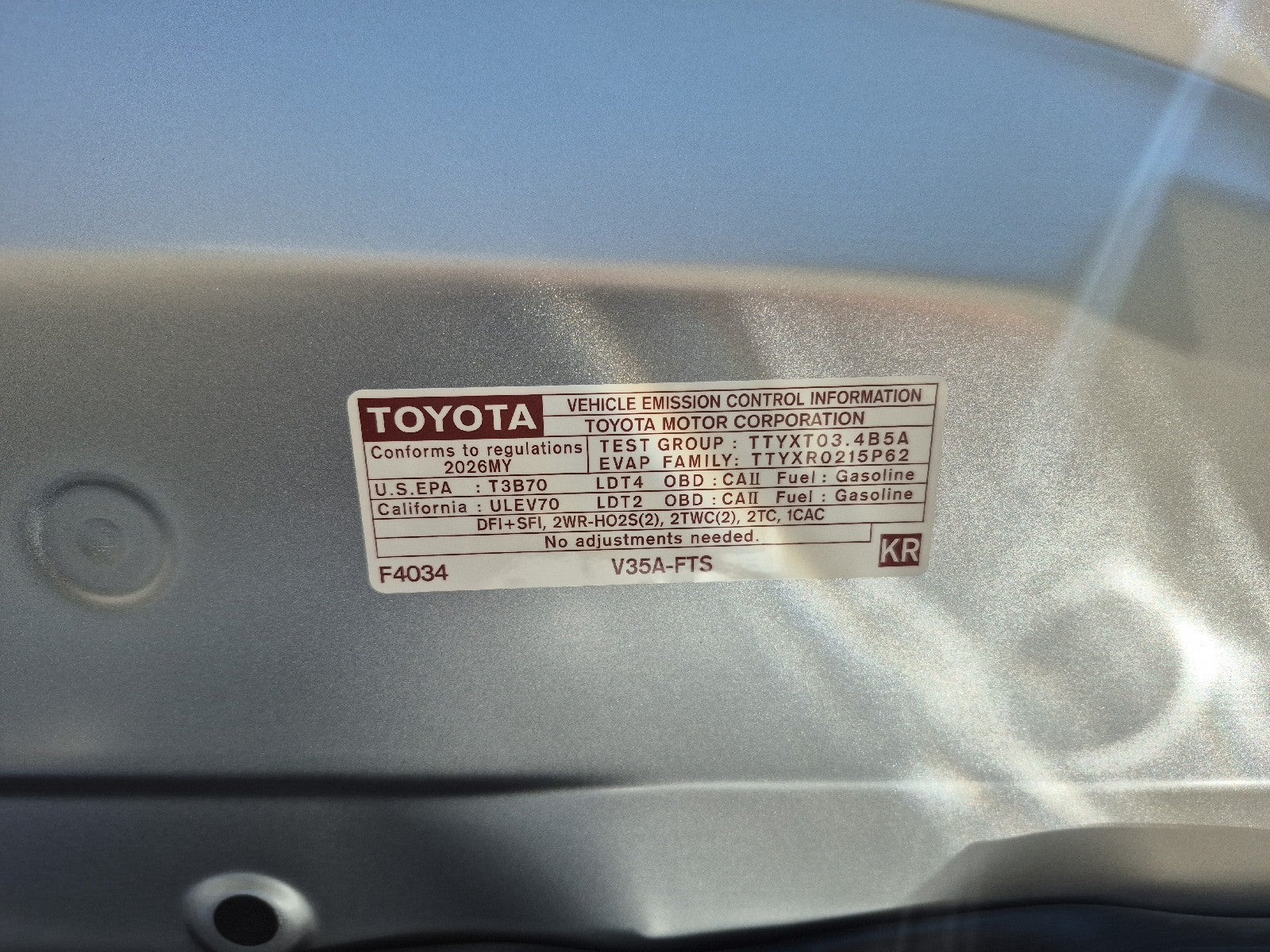 2026 Toyota Tundra 4WD 4WD CREW SR5 5.5'