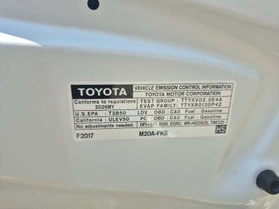 2026 Toyota Corolla 4DR CVT LE