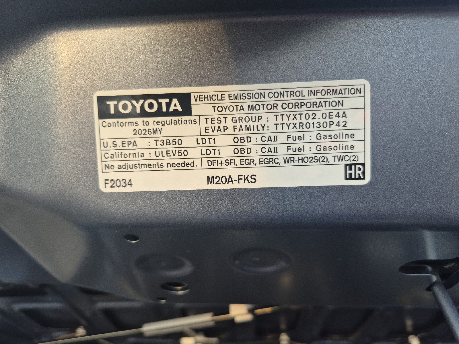 2026 Toyota Corolla Cross 4DR 2WD L