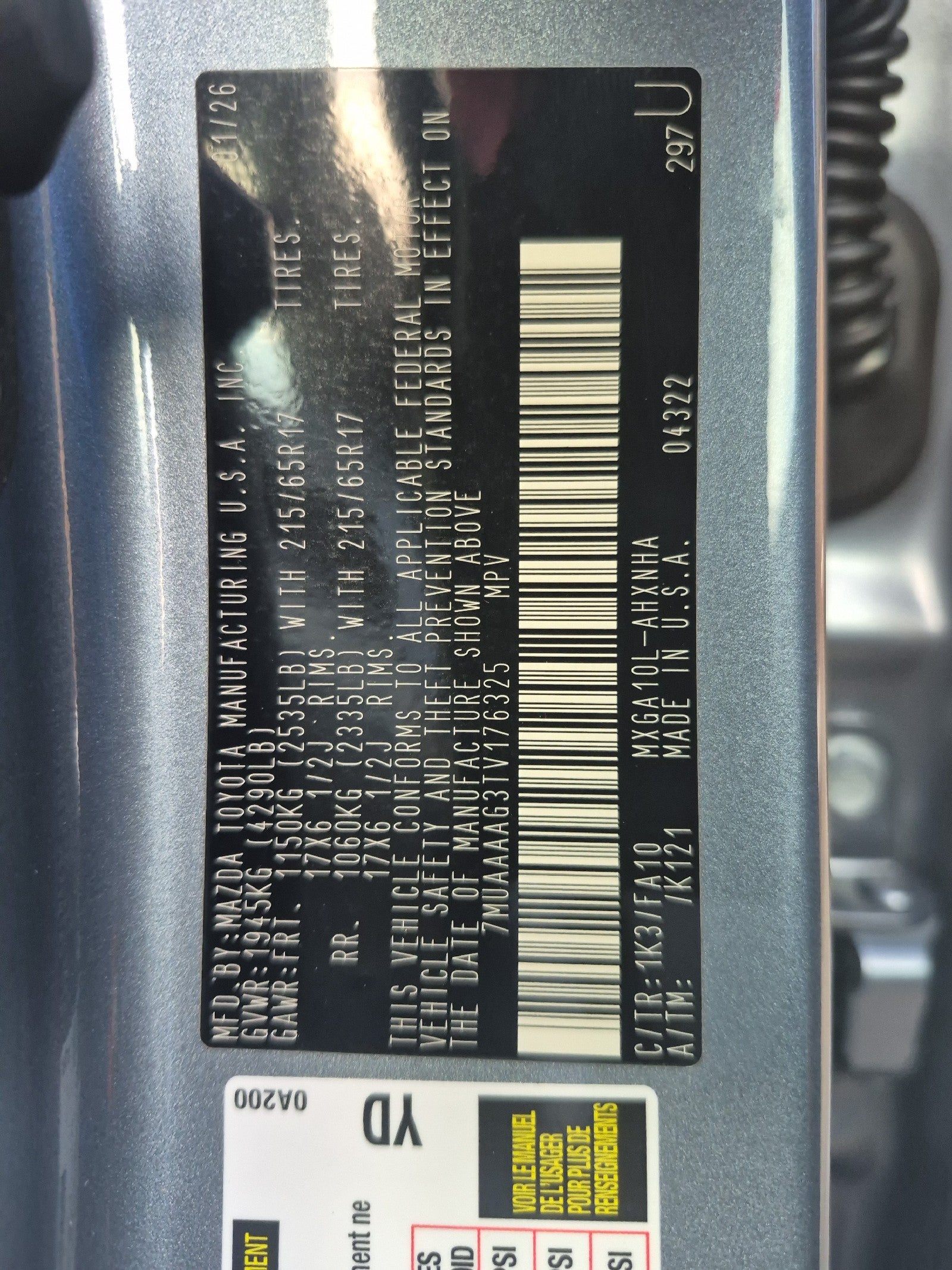 2026 Toyota Corolla Cross 4DR 2WD L