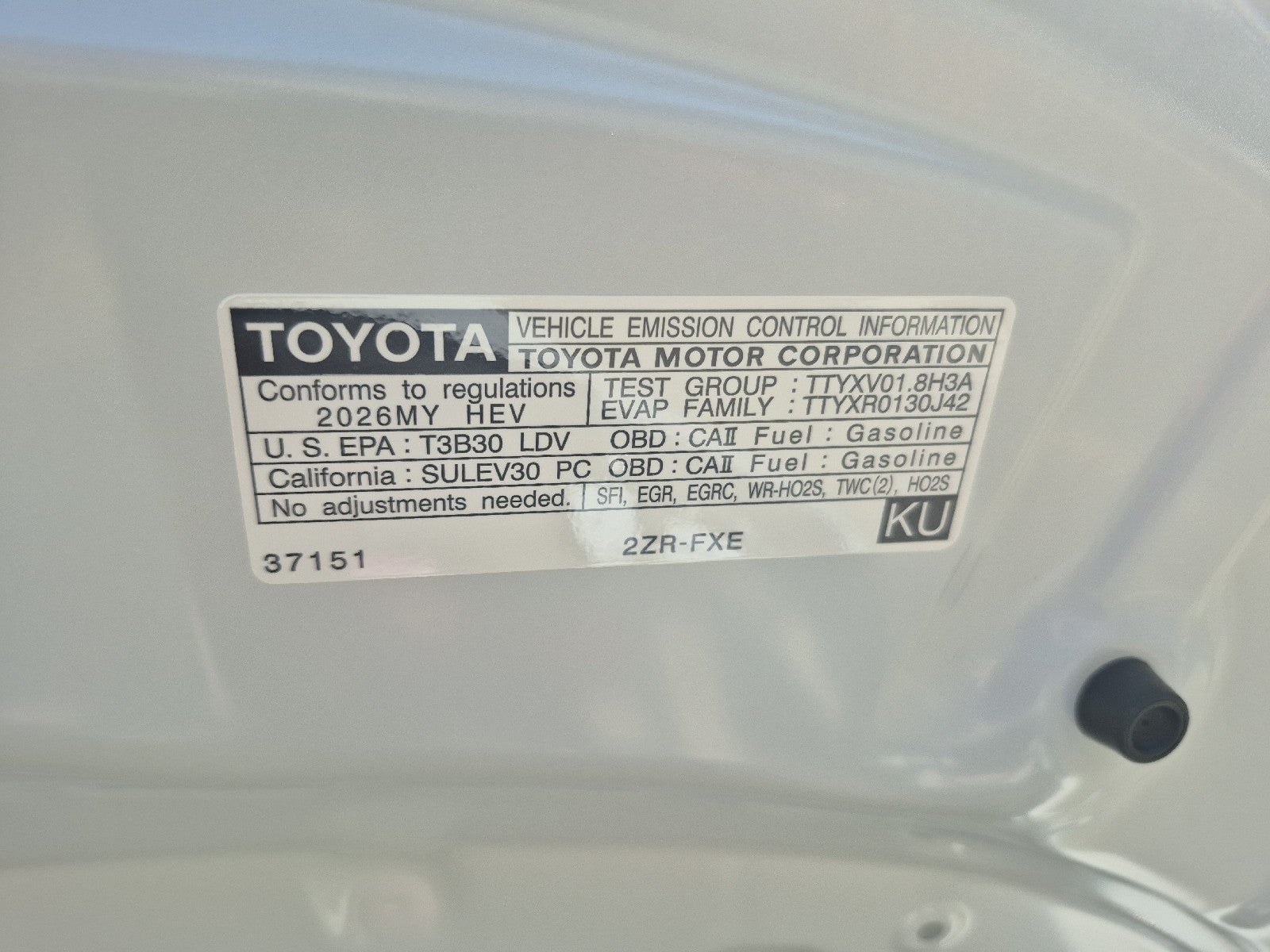 2026 Toyota Corolla Hybrid Hybrid SE