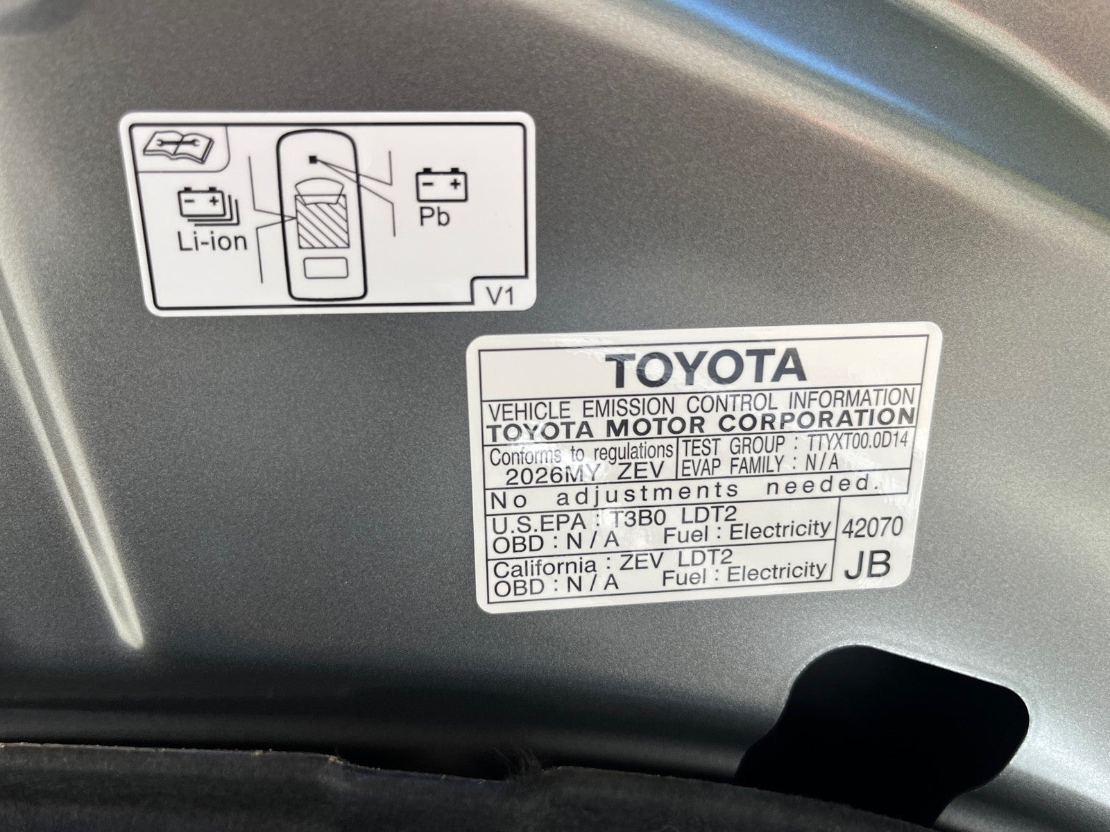 2026 Toyota bZ XLE