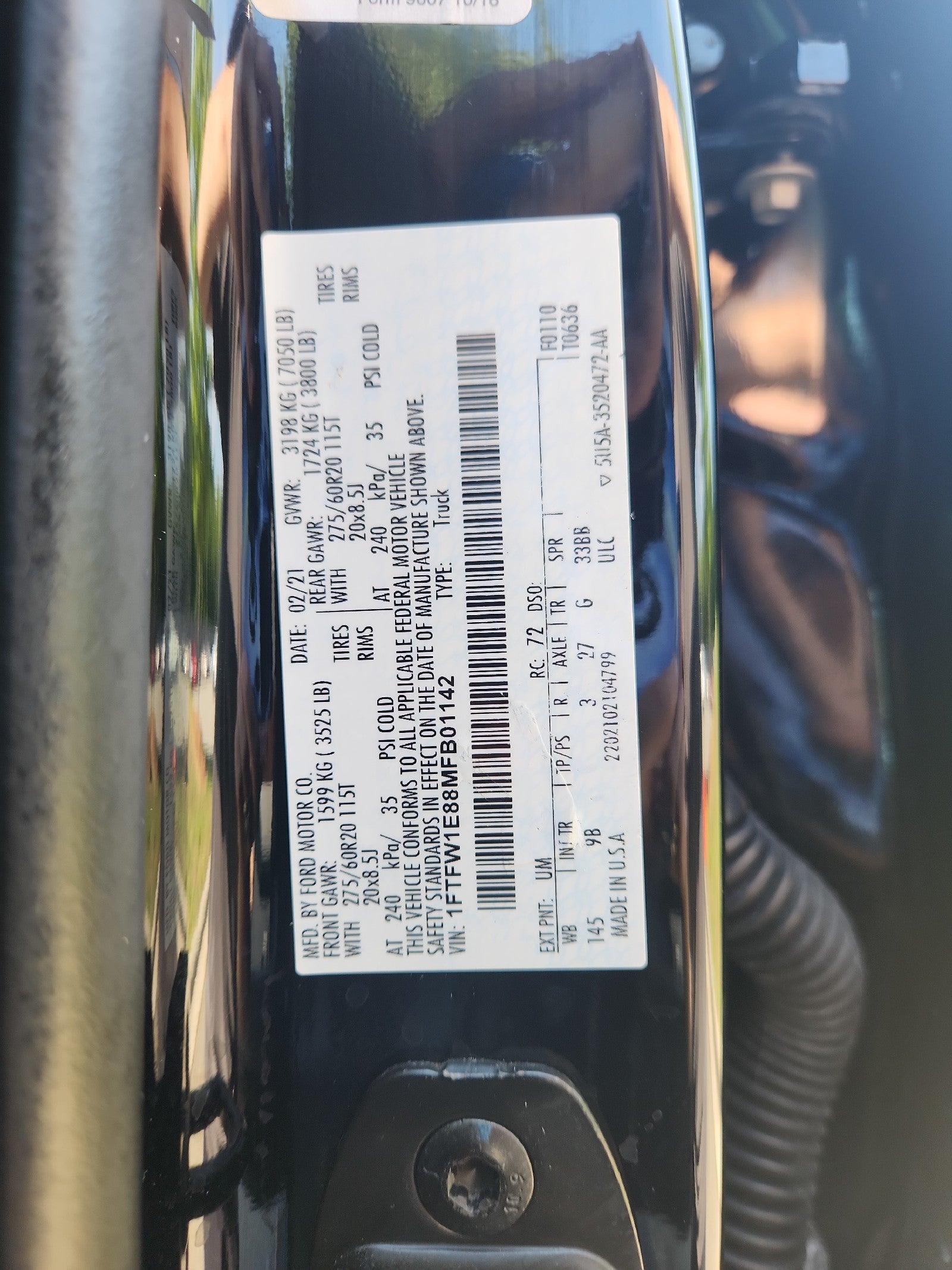 2021 Ford F-150 Platinum
