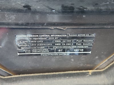 2020 Nissan Frontier SV