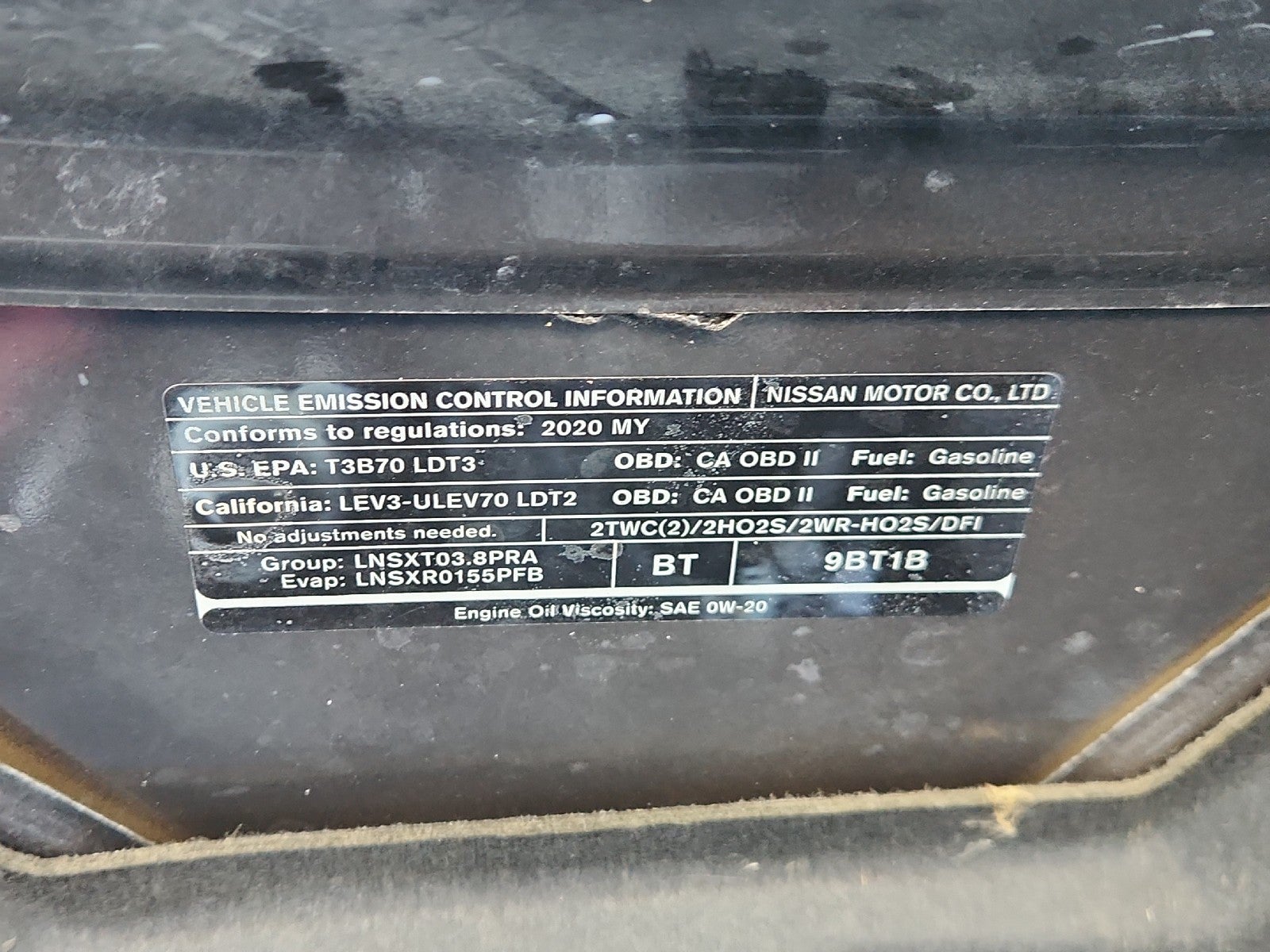 2020 Nissan Frontier SV