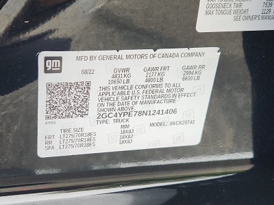 2022 Chevrolet Silverado 2500HD LTZ