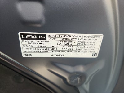 2023 Lexus RX RX 350h Luxury