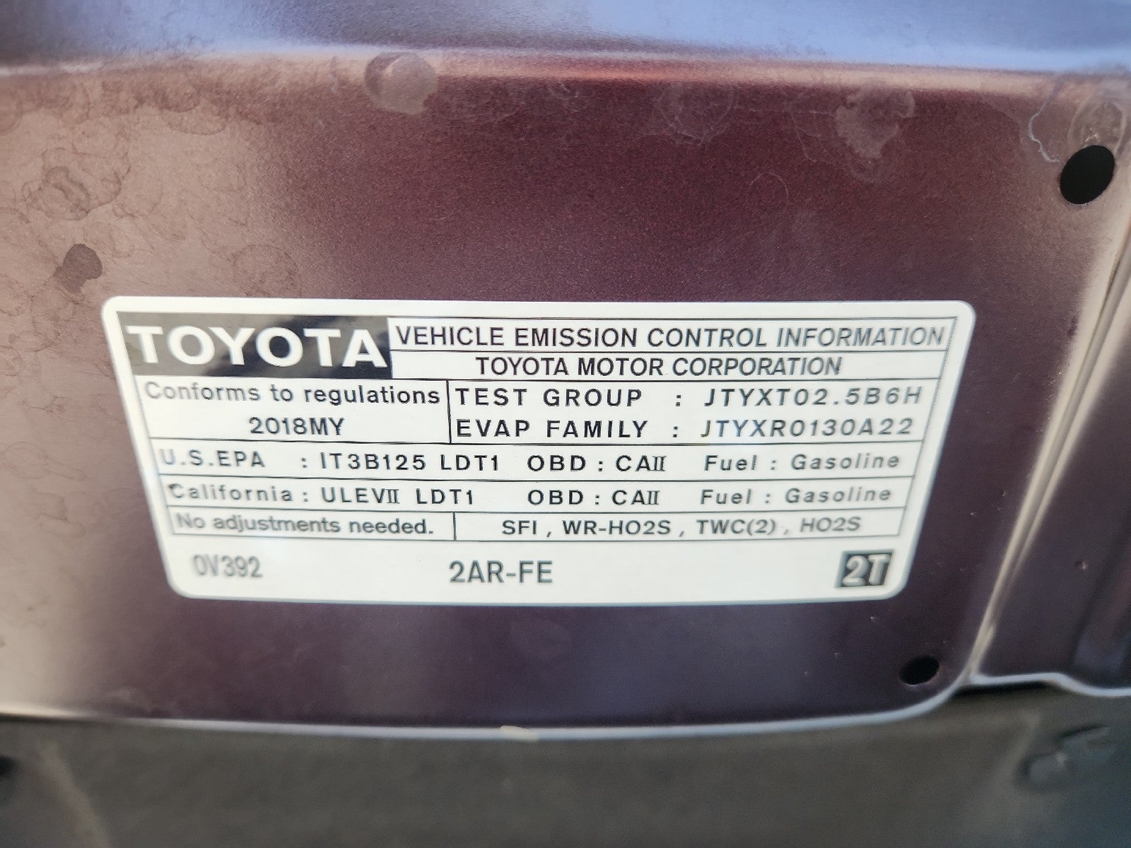 2018 Toyota RAV4 LE