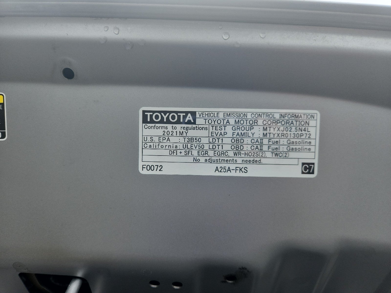 2021 Toyota RAV4 LE