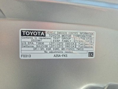 2025 Toyota RAV4 LE