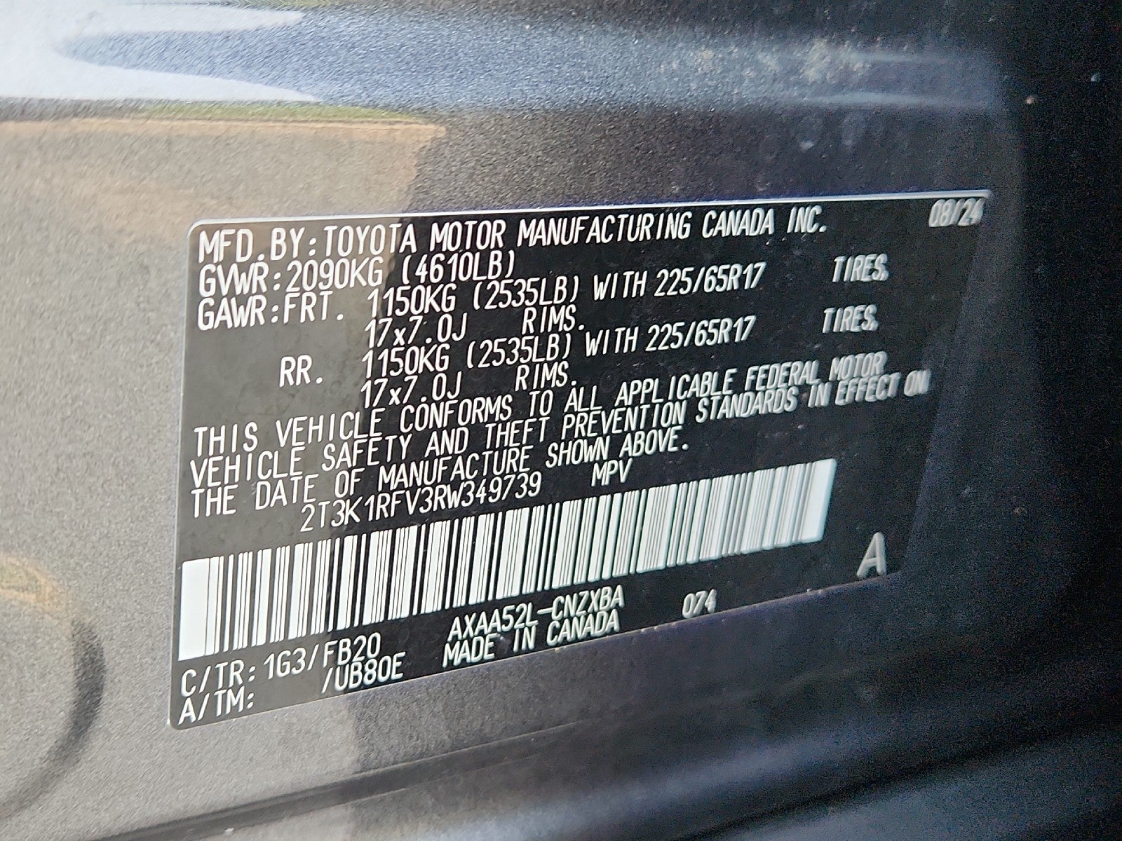 2024 Toyota RAV4 LE