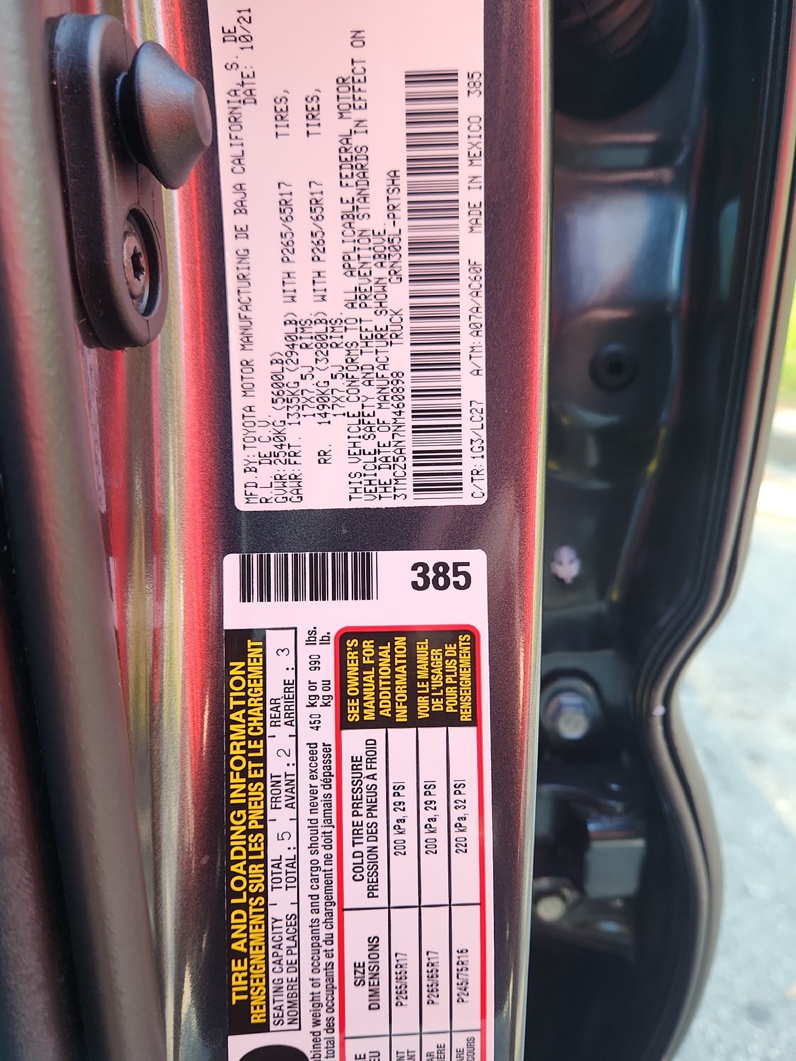 2022 Toyota Tacoma 4WD TRD Sport