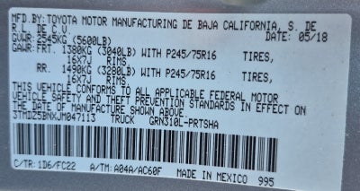 2018 Toyota Tacoma SR5