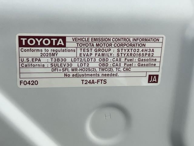 2025 Toyota Tacoma 2WD TRD Sport