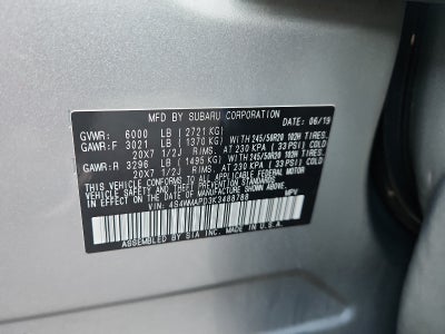 2019 Subaru Ascent Limited