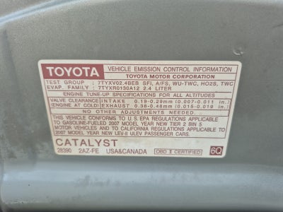 2007 Toyota Camry SE