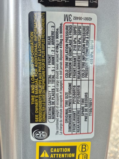2007 Toyota Camry SE
