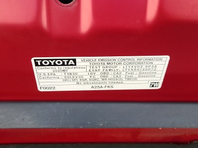 2020 Toyota Camry LE