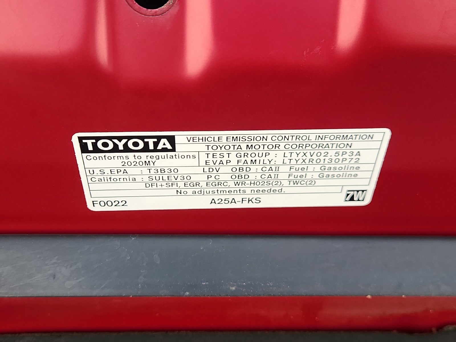 2020 Toyota Camry LE