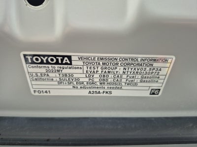 2022 Toyota Camry SE