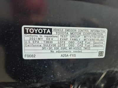 2021 Toyota RAV4 Hybrid XLE