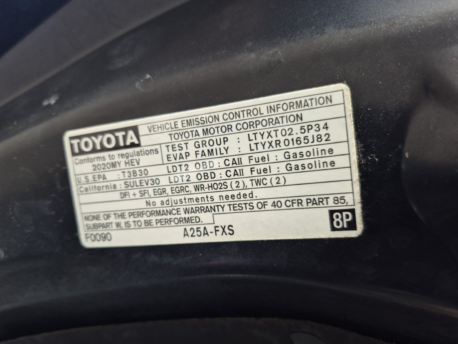 2020 Toyota Highlander Hybrid XLE