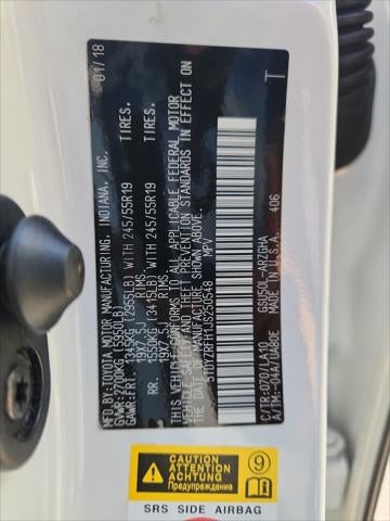 2018 Toyota Highlander Limited Platinum