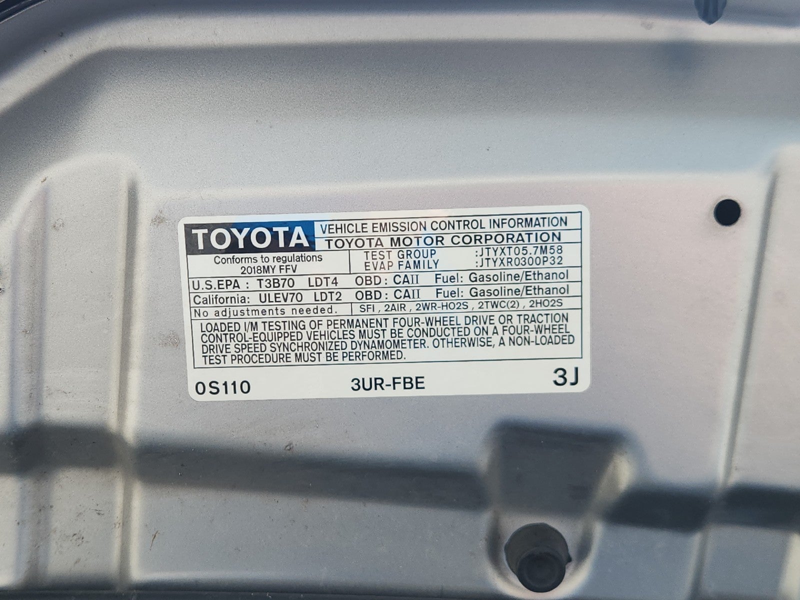 2018 Toyota Tundra 4WD SR5