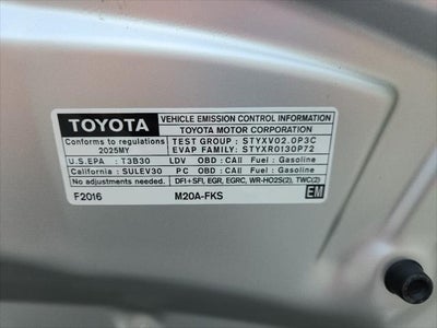2025 Toyota Corolla SE