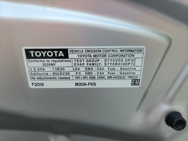 2025 Toyota Corolla SE