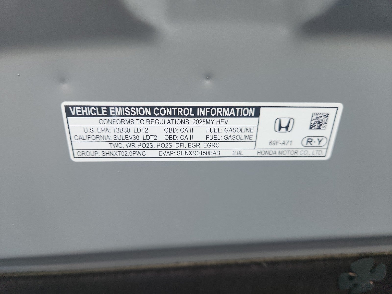 2025 Honda CR-V Hybrid Sport