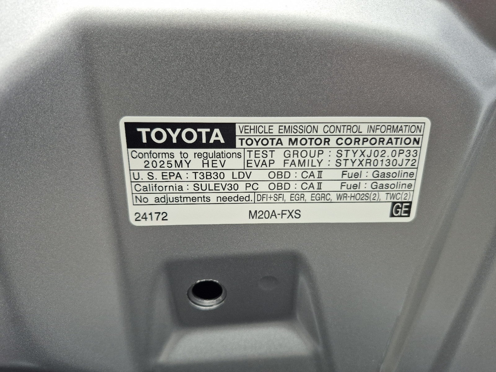 2025 Toyota Prius XLE