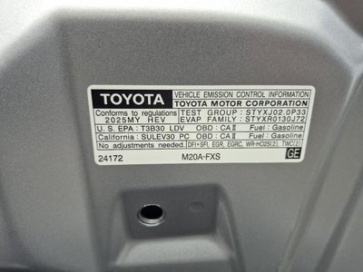 2025 Toyota Prius XLE